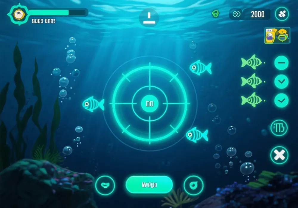 捕鱼风暴游戏画面示意